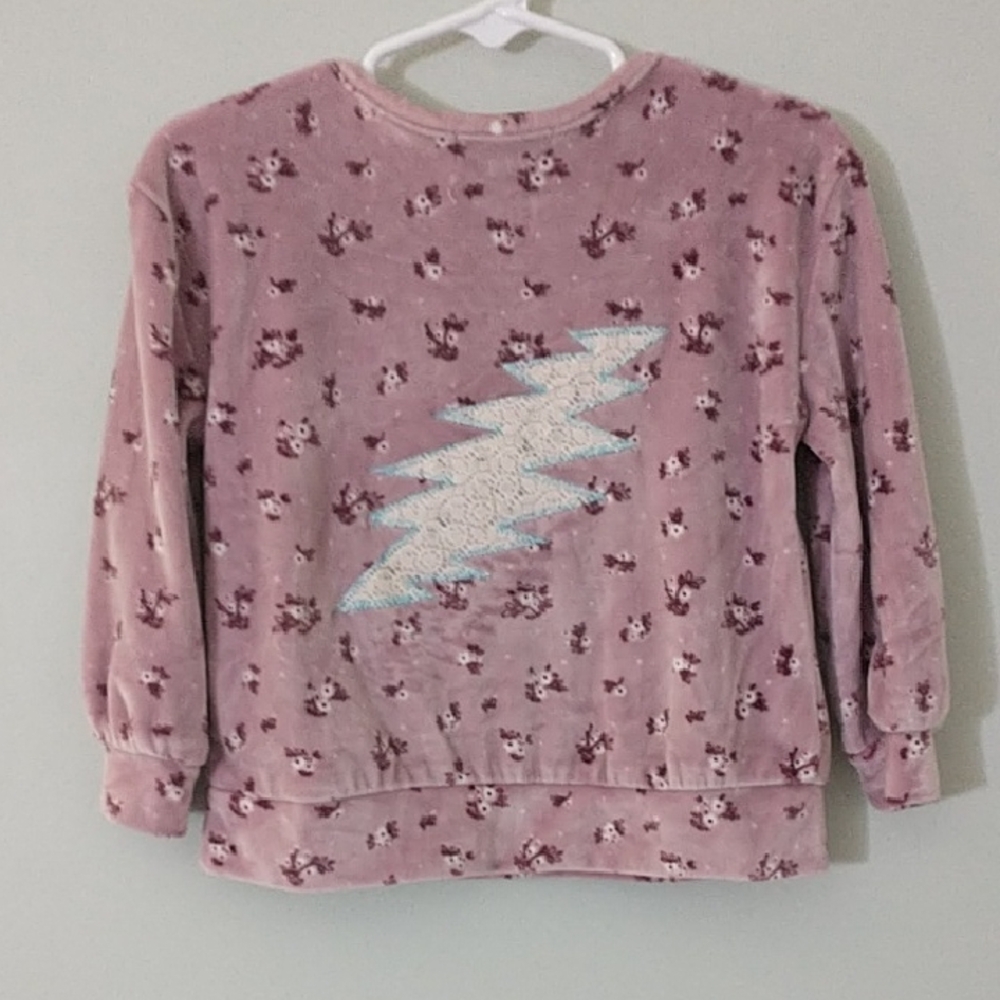 Grateful Dead Inspired Kids 24 Months Lace Bolt